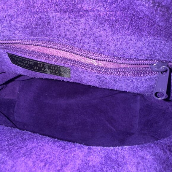 Eel Skin Multi Color Drawstring Purse - Picture 2 of 3